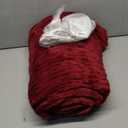 Homemate Electric Heated Blanket Twin - 62"x84" Heating Bed Blankets Throw with 10 Heating Levels 8 Hours Auto Off Fast Heating Over-Heated Protection Ultra Soft Warm Flannel ETL Certified Red