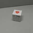 Migipaws 2-in-1 Interactive Cat Toy Ball  Paw Friendly Kicking Chasing Ball with Bonus Fluffy Tail for Indoor Cats Random Rolling Auto Escape Corners Tangle-Free Quiet USB Rechargeable (Blue)