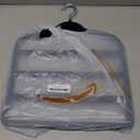 Velvet Pant Clothes Hanger Space Saving Non Slip Shorts Hanger, Myfolrena Jeans Slack Trousers Hangers Multiple Velvet Hanger Closet Organizer Storage and Organization for Jeans, Scarf, Tie(Black,3)