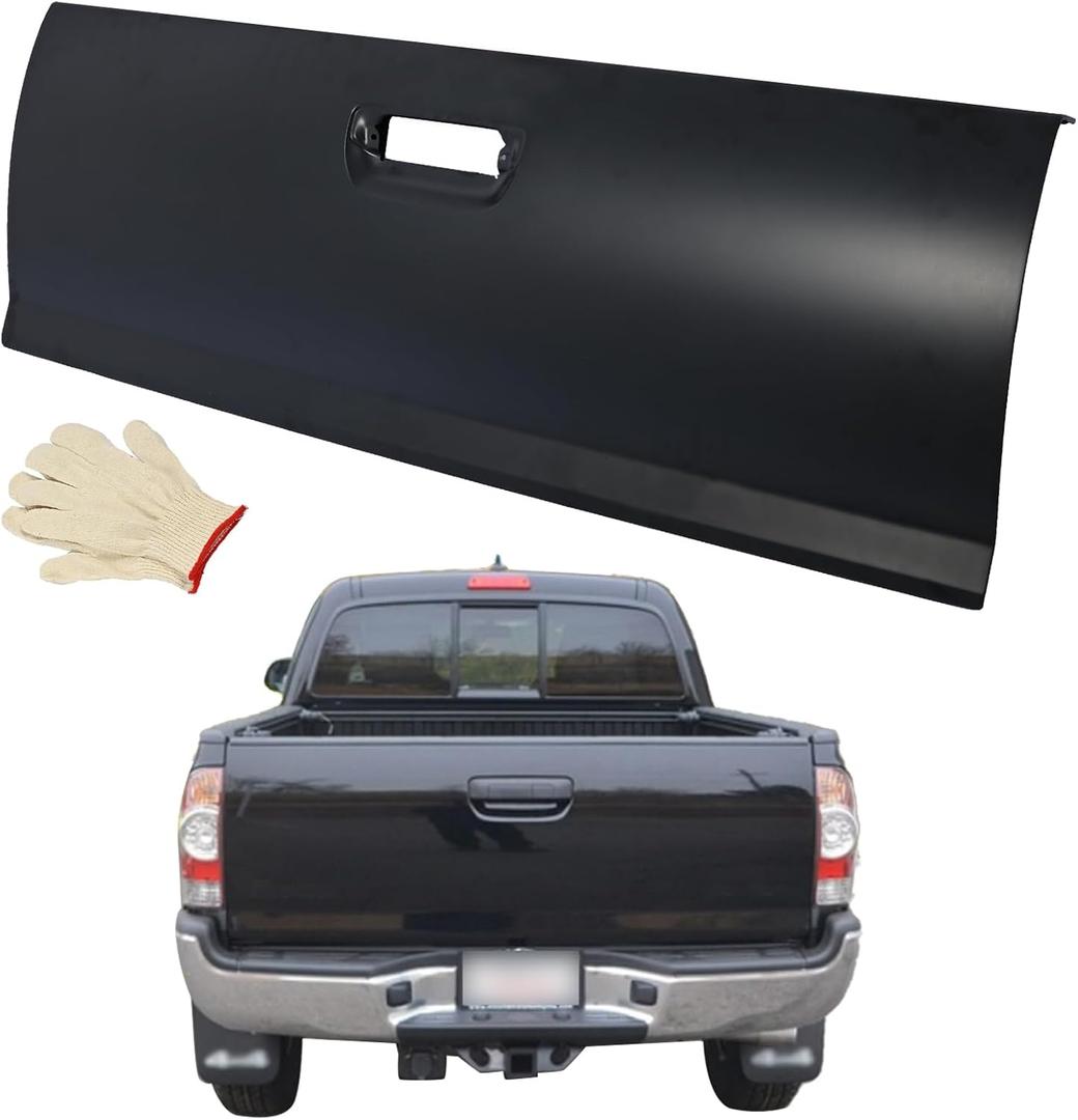 6570104013 Rear Tailgate Black Fits for Toyota Tacoma 2005-2015 Rear Trunk Bed Tailgate Tail Gate Shell