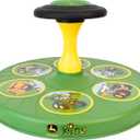 John Deere Twist-N-Twirl Spinning Activity Toy for Toddlers - Balance and Coordination Ages 18 Months+, standard