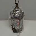 12.8" Christmas Snow Globe Lantern Christmas Decorations Indoor with Swirling Glitter Three Cardinals in The Tree, Lighted Musical Snow Globes for Home Decoration USB Powered or Battery Operated