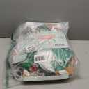 GVDV 8FT Inflatable Christmas Tree with Gingerbread Man Clearance,Giant Outdoor Christmas Inflatables Decoration with Bright LED Lights,Fast Blow Up Christmas Lawn Inflatables with Stakes & Sandbags