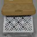 Doorbell Chime Cover Box Only, Modern & Decorative Covers for Indoor Chimes, Universal Fit for any Door Bell - White Aesthetic Wooden Design - Easy to Install with included Screws, White