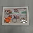 Hexasider 5 Pack Cover for Ultrahuman Ring Air, Anti-Scratch TPU Protector Compatible with Ultrahuman Ring Case Accessories for Women Men Working Out Gym (Size 8) (Clear+Silver+Gold+RoseGold+Pink)