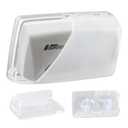 Ranjaner EZ Pass Holder for Windshield, Ezpass Mount Holder with Strong Suction Cups, Durable Toll Pass Transponder Holders for EZ Pass Mini/iPass, Easy to Install Remove (1)