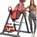 YOLEO Gravity Inversion Table for Back Pain Relief 2026 New Inversion Table w/Lumbar Support Easy to Assemble Back Stretcher Machine 300 lbs
