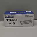 TN660 Compatible Toner Cartridge Replacement for Brother TN630 (Black,2 Pack) TN-660 630 to Use with MFC-L2700DW L2720DW L2740DW HL-L2300D L2320D L2360DW L2380DW DCP-L2540DW Printer