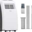 Shinco 8,000 BTU Portable Air Conditioner - 3-in-1 Cool/Dehumidifier/Fan for Rooms Up to 350 sq.ft, Remote Control & 24H Timer, Compact AC Unit for Bedroom/Office