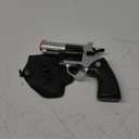 Toy Gun, Soft Bullet Toy Revolver, Game Catapult Toy Gun Foam Blaster, can fire Sponge Bullets, Educational Model Toys, Suitable for Children's Gifts from 6 Years Old(Silver)