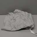 YnM Cooling Duvet Cover for Weighted Blankets (41''x60'') - Light Grey Print