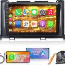 4G+64G Car Radio for Toyota Sienna 2011-2014, Wireless Carplay&Android Auto with Android 13 Support Bluetooth/Voice Control/GPS/WiFi/Back-up Camera/SWC/FM, 9 Inch IPS Touch Screen for Sienna