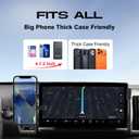 Sunsdrew Car Phone Holder for 2020 2021 2022 Lexus RX Accessories,Adjustable GPS RX Phone Mount for 12.3-inch Screen,Hands-Free Ultra Stable Phone Stand for All Phones