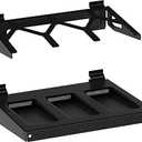 Lockdown Securewall Vertical Long Gun Hanger, Steel Construction and Custom Storage for Firearms, Vaults, and Gun Rooms