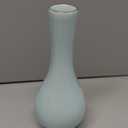 Celadon Vase,Jade Green Porcelain Flower Vase,7.5in/19cm Tall,2 Colors-Plum&Light Green,() (Light Green)
