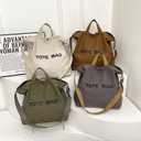 Women Canvas Tote Bag Travel Shoulder Bag Large Capacity Crossbody Top Handle Fashion Handbags