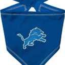 Pets First NFL Detroit Lions TIE Bandana, Small/Medium. Dog Bandana Scarf Bib for Pet Cat Dog. The Ultimate Game-Day, Party Bandana