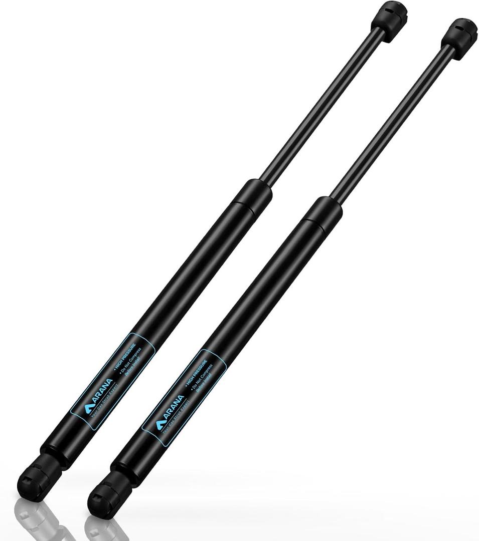 C1608054 20" Gas Prop Spring Strut 20 inch 100 Lb Per Shock C16-08054 for Camper Shell RV Bed Tonneau Cover Storage Box Basement Door Floor Hatch Window Lift Struts (Fit 85-110LBs Lid, No Brackets)