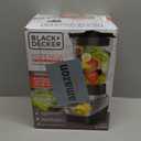 BLACK+DECKER PowerCrush Multi-Function Blender with 6-Cup Glass Jar, 4 Speed Settings, Silver