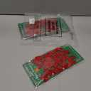 Shappy 48 Pcs Christmas Tree Bows Red and Gold Ribbon Bows, 2 x 2 Inch Mini Bows for Xmas Wreaths Tree New Year Decoration