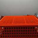 Poultry Carrier Crate Plastic Chicken Transport Crate Carrier Cage for Poultry Chicken Bird Duck 30"x22"