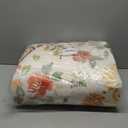 Washable Rugs 6x9 Non Slip Area Rug - Large Boho Floral Carpet for Living Room Bedroom Dining Room Kids Playroom Home Decor Carpet - Brown (Multi 35)