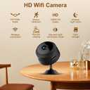 1080p HD WiFi Camera, 
Color	Black
Item dimensions L x W x H	1 x 1 x 1 inches