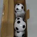 Yayfazy Soccer Decorations String Lights, Timer Battery Operated 5.5ft 10LED Room Decor,Soccer Ball Ornaments for Christmas Tree, Bedroom, Sports Theme Party Favors, Christmas Gift