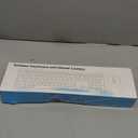 Wireless Keyboard and Mouse Combo,2.4G USB Ultra Slim Quiet Full Size Matte PC Computer Keyboard & Mice,3 DPI,19 Multimedia Key,Lag-Free Ergo,Long Battery Life for Desktop,Laptop,Smart TV,MAC,Windows