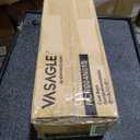 VASAGLE Solid Wood Coat Rack, Free Standing Tree-Shaped Coat Rack with 8 Hooks, 3 Height Options, for Clothes, Hats, Bags, Living Room, Bedroom, Home Office, Natural Beige URCR004N01