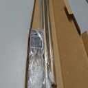Ivilon Drapery Window Curtain Rod - End Cap Style Design 1 Inch Pole. 72 to 144 Inch Color Warm Gold