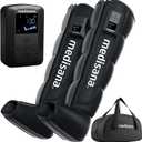 Medisana Leg Compression Massager for Circulation & Pain Relief, Cordless Air Compression Boots with Customizable Modes, Intensities, Timer, Professional Leg Massager for Athletes Christmas Gifts