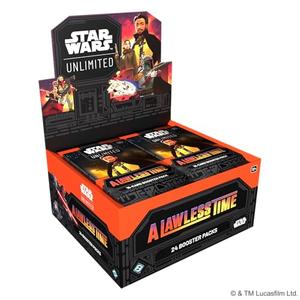 Asmodee Star Wars: Unlimited TCG A Lawless Time Booster Display - 24-Pack Display Box Featuring Rare, Legendary & Foil Cards, Fast-Paced Trading Card Game, Ages 12+, 2+ Players, 20 Minute Playtime