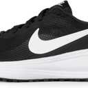 Nike Women's Revolution 8 Road Running Shoes (Black/White/Iron Grey, 8.5)