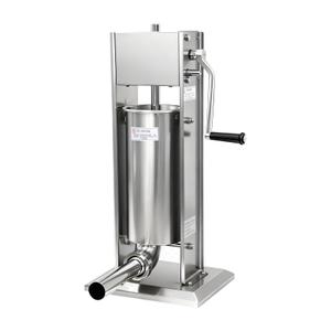 Malphi 15LBS/7L Manual Sausage Stuffer, Professional Stainless Steel Sausages Maker & Filler Kit with 2 Speed, 4 Stuffing Tubes, Vertical Meat Stuffers for Home Kitchen, Commercial Use