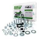 330PCS Body Work Bolt Kit Fit for KLX250 KLX300 KLX650 KLX250S KMX 125 KMX 200 KLX150 KLX230 KLX300R KLX400R KLX450R KLX110 KLX125 KLX140RL Mororcycle Body Engine Fender Fasteners Bolts Set