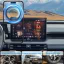 Phone Holder Mount for Toyota RAV4 Accessories 2026 Navigation Screen Car Cell Phone Mount for Toyota RAV4 XSE Limited Hybrid GR Sport Smartphones Interior 360 Degree Rotation(with 12.9-Inch Screen)