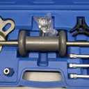 ATPEAM 9-Way Slide Hammer Puller Set | Wrench Adapter Axle Bearing Hub Auto Set, Axle Front Rear Wheel Bearing Dent Hub Gear Puller Remover Set