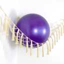 Exercise Ball Holder Yoga Ball Rack Corner Hanging Storage Net or Hammock for Fitness Ball Balance Ball Organizer Pregnancy Stability Ball Swiss Balance Ball for Yoga Studio and Gym (Cream)