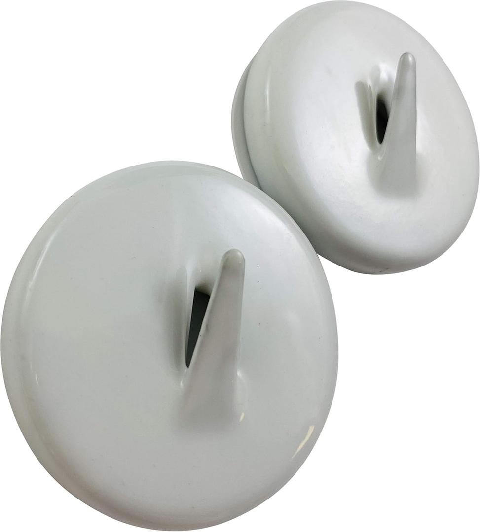 Magnetic Wreath Hanger Hook for Steel Metal Doors Indoor and Outdoor Each Holds 6 Pounds, Set of 2