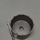 110mm / 4-1/3 inch Concrete Hole Saw with 250mm SDS Plus Shank Connecting Rod,Tungsten Carbide Teeth Cement Hole Saw for Cement Brick Concrete Stone Wall (110mm / 4-1/3 inch)