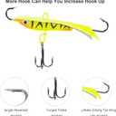 Ice Fishing Jigs,Ice Fishing Lures Kit in Tackle Box,Crappie Jig Heads for Winter Ice Jigging (14pcs/15pcs/16pcs/31pcs)