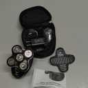 Remington XR7000 Balder Pro Rotary Shaver Rechargeable Waterproof Electric Razor for Men Cordless Lithium Power 5 Dual Track Flexing Heads and Pop-Up Trimmer Black