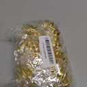 KPOSIYA Set of 20 Leaf Napkin Rings Metal Gold Napkin Holder Table Napkin Rings for Dinning Table Parties Everyday (Ye Zi-Gold 20)