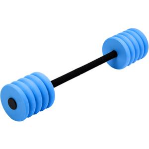 Soulchen Long Aquatic Exercise Dumbbells Foam Water Weights Dumbbell Aquatic Pool Barbells with High Density EVA Foam for Swim Water Aerobics Workouts Loss (29.13 Inch, Blue)