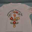 International Womens Day Shirt Womens History Month Shirts Celebrate Women Tee Inspire Inclusion for Women T-Shirt Pink (L)