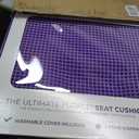 Purple Ultimate Seat Cushion, Large 2.5 Inch Gel Seat Cushion