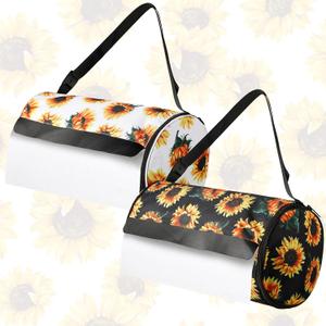 Sotiff 2 Pcs Cat Proof Toilet Paper Holder Kitchen Waterproof Hanging Towel Dispenser Cover Portable Foldable Paper Cover Case Storage Bags with Adjustable Strap for Travel Car Camping Outdoor