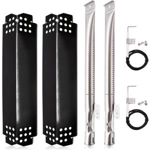 Hiorucet Grill Replacement Parts for Nexgrill 2 Burner 720-0864, 720-0864M Grill Models. Grill Heat Plates, Burners and Igniters Replacement for Nexgrill 720-0864R, 720-0830H.