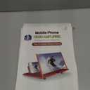 Phone Magnifier Screen for Movies, 12" 3D HD Foldable Screen Magnifier for Cell Phone Anti-Blue Light Big Screen Enlarger for All Smartphones  Black